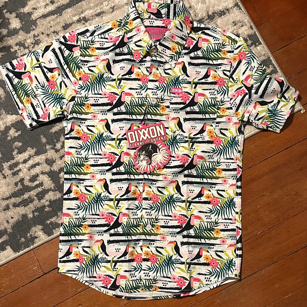 DIXXON Men's Jungle Party Party Shirt XS
